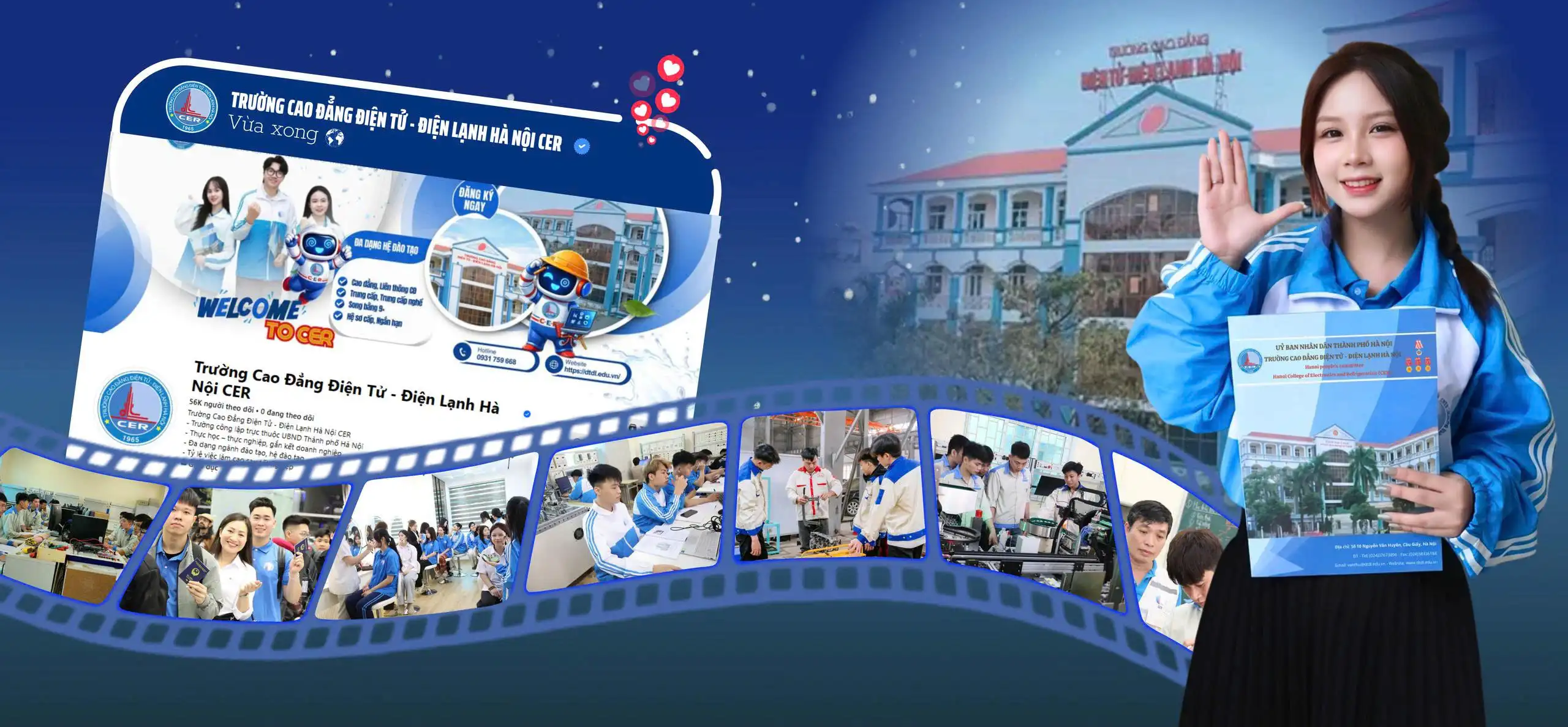 TRƯỜNG CAO ĐẲNG ĐIỆN TỬ - ĐIỆN LẠNH HÀ NỘI